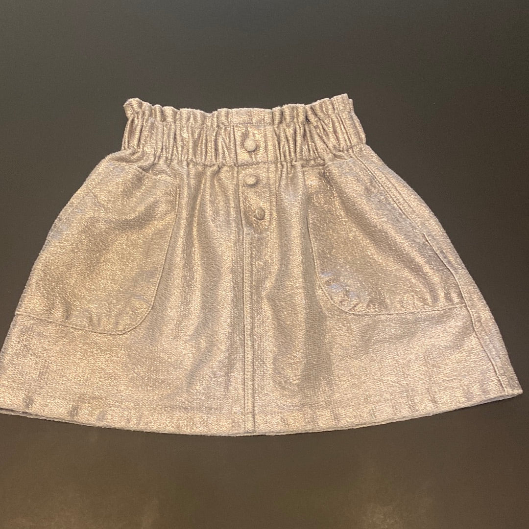 Consignment 4475-30 Zara silver skirt / size 6