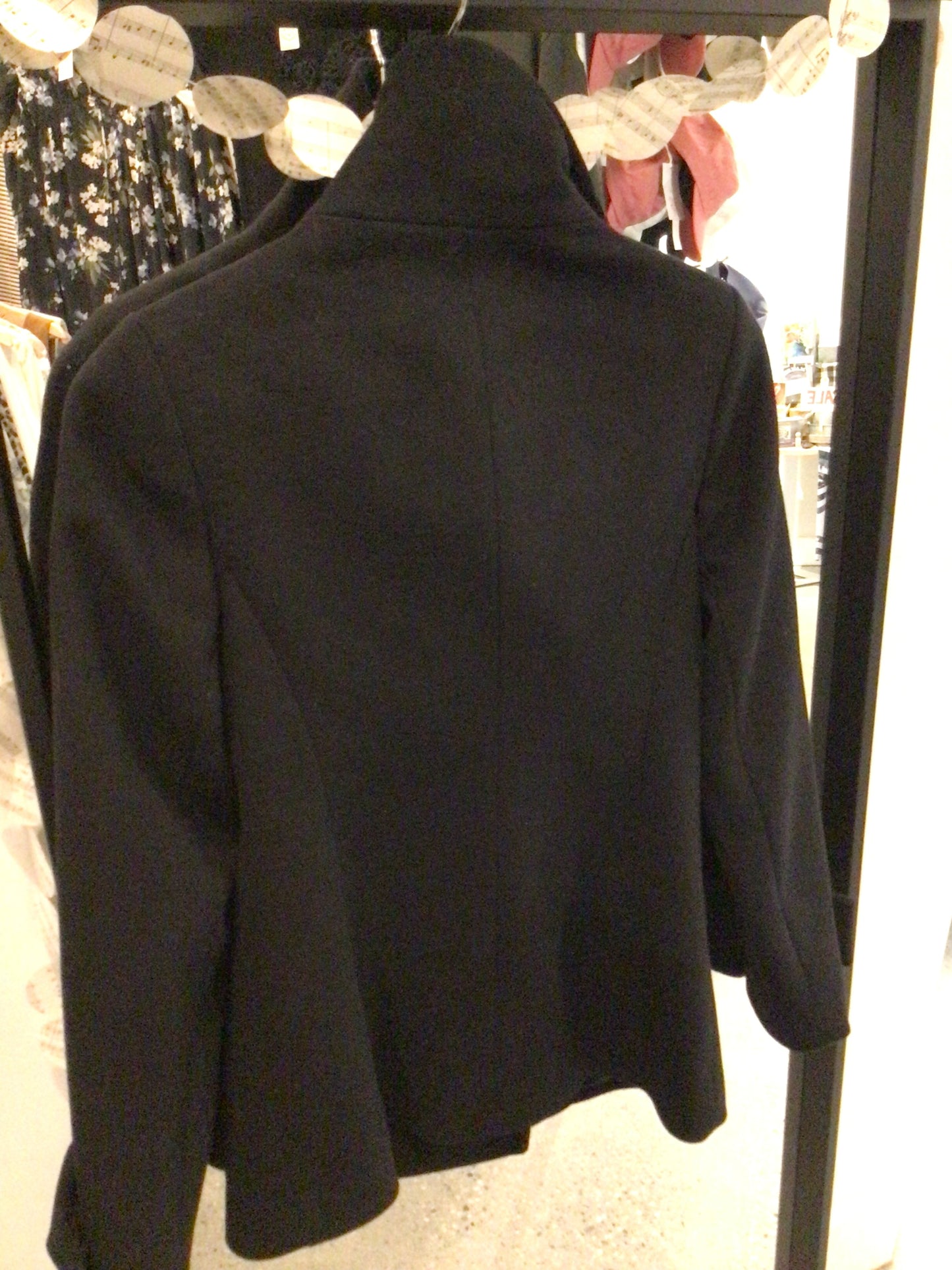 Consignment - 8006-37 Talula Babaton black wool jacket sz XS