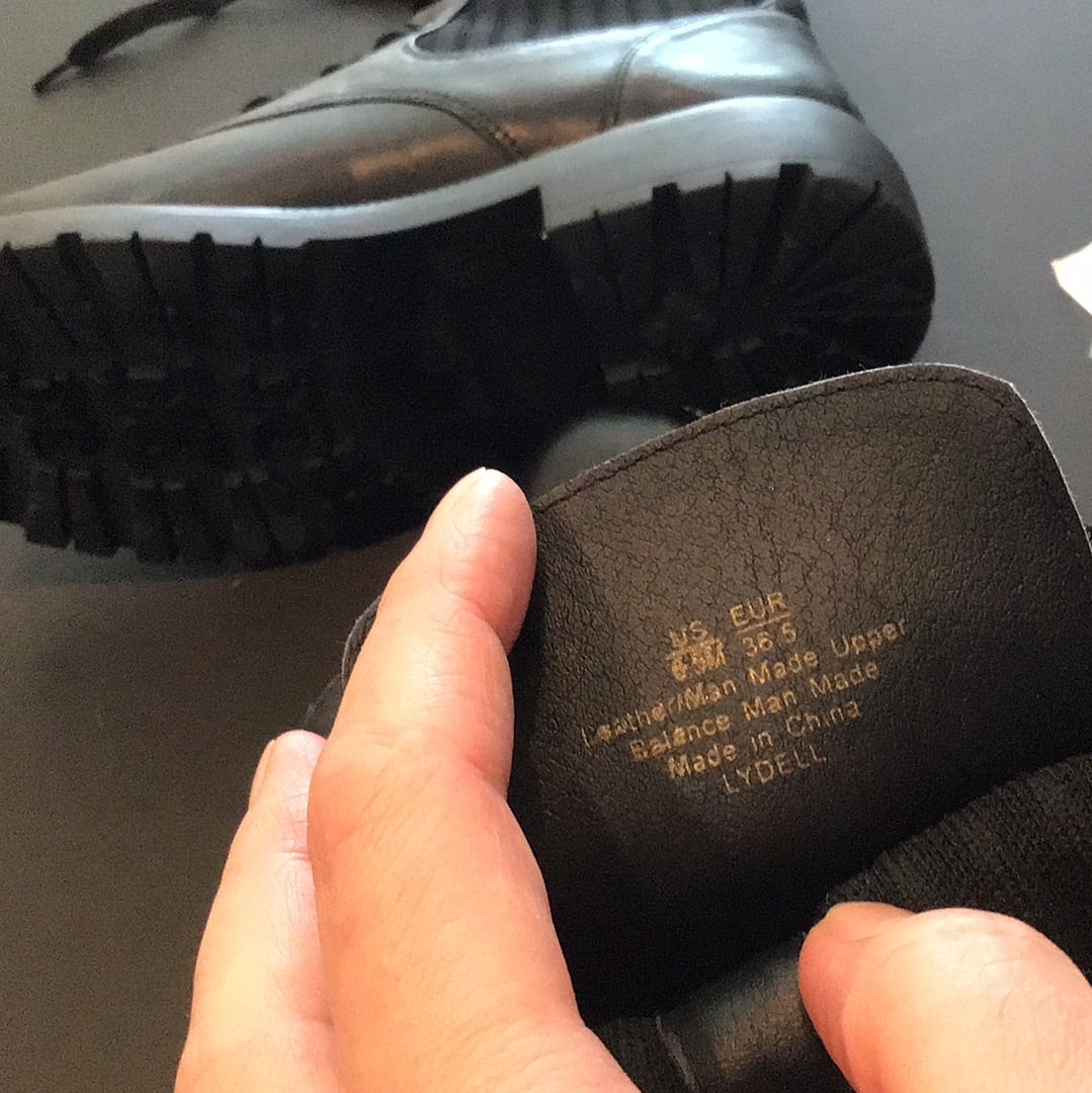 Consignment 9725-09 Sam Edelman black boots sz 36,5