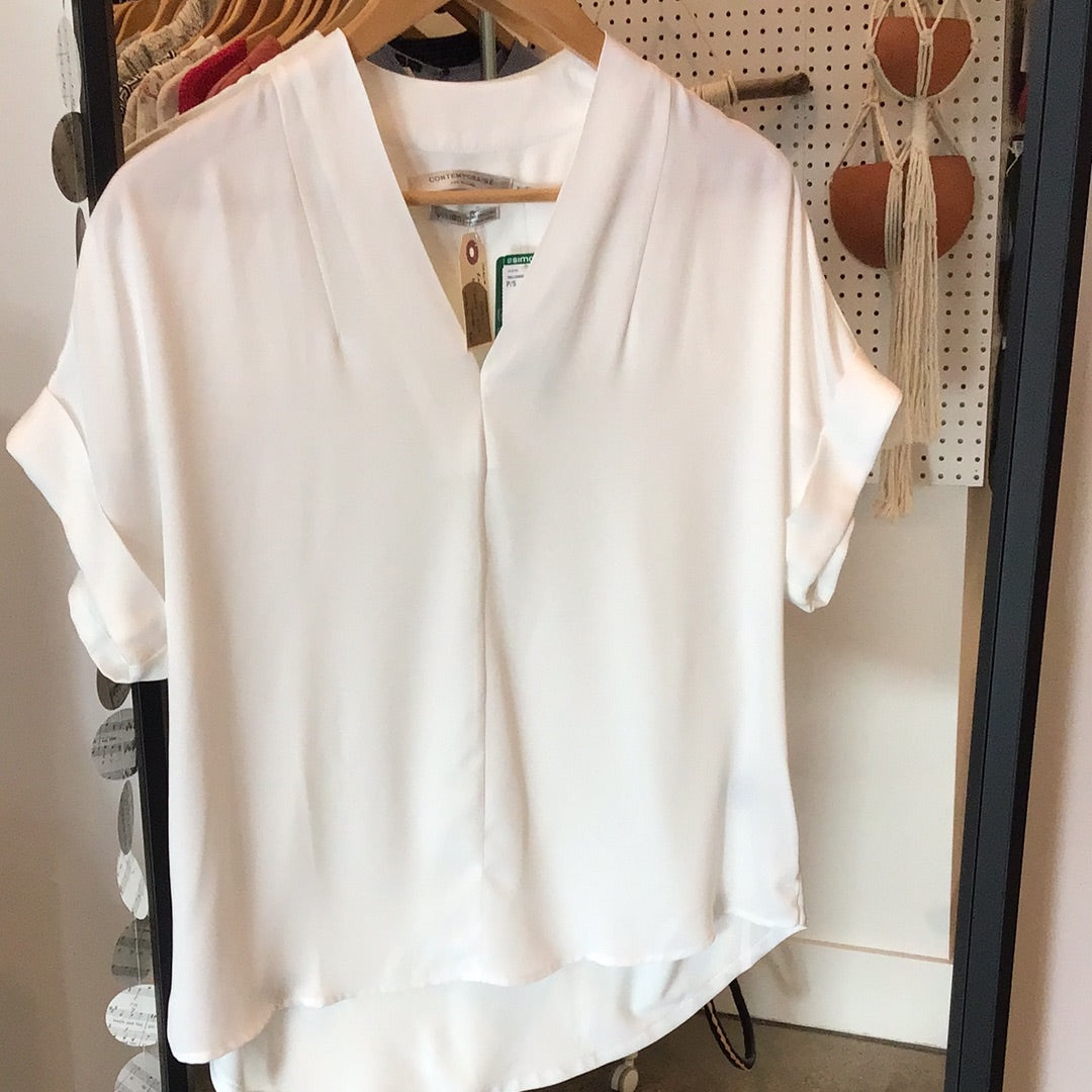 Consignment - 4606-1 Contemporaine (SIMONS) White. S. Polyester recycled fibers