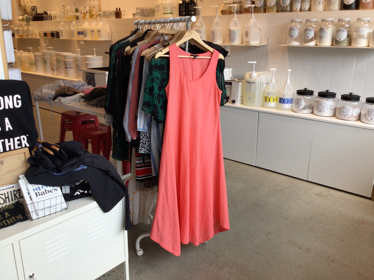 Consignment 4214-09 Imnyc. Coral Sundress. Sz. S