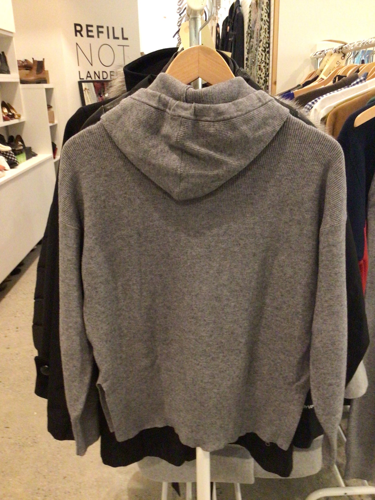 Consignment 1449-03 RD Style grey knitted set. Size XS.