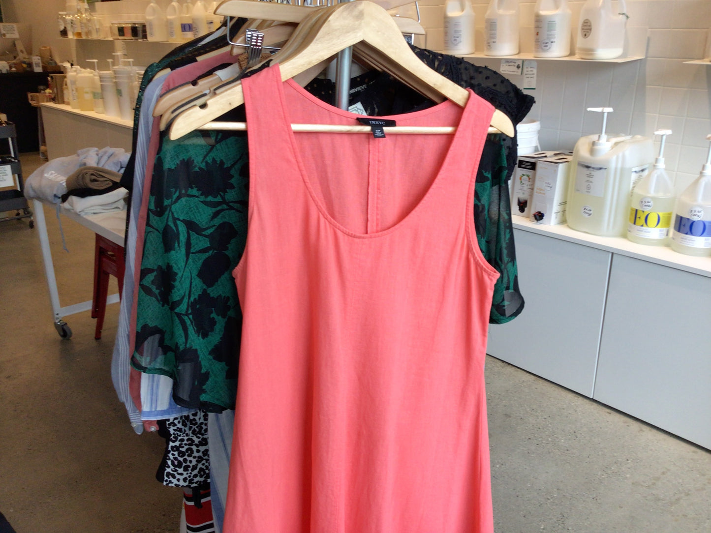 Consignment 4214-09 Imnyc. Coral Sundress. Sz. S