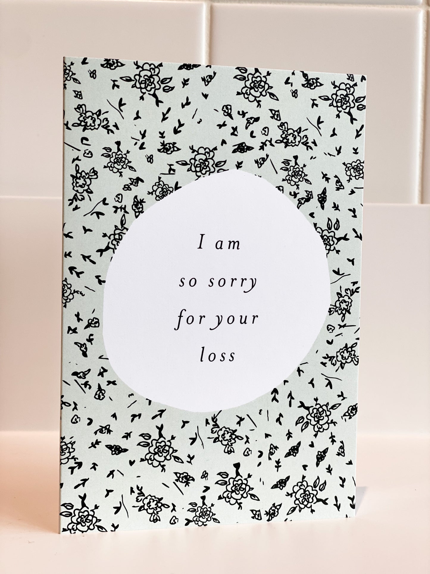 Sparkplug Creative - I Am So Sorry For Your Loss Card