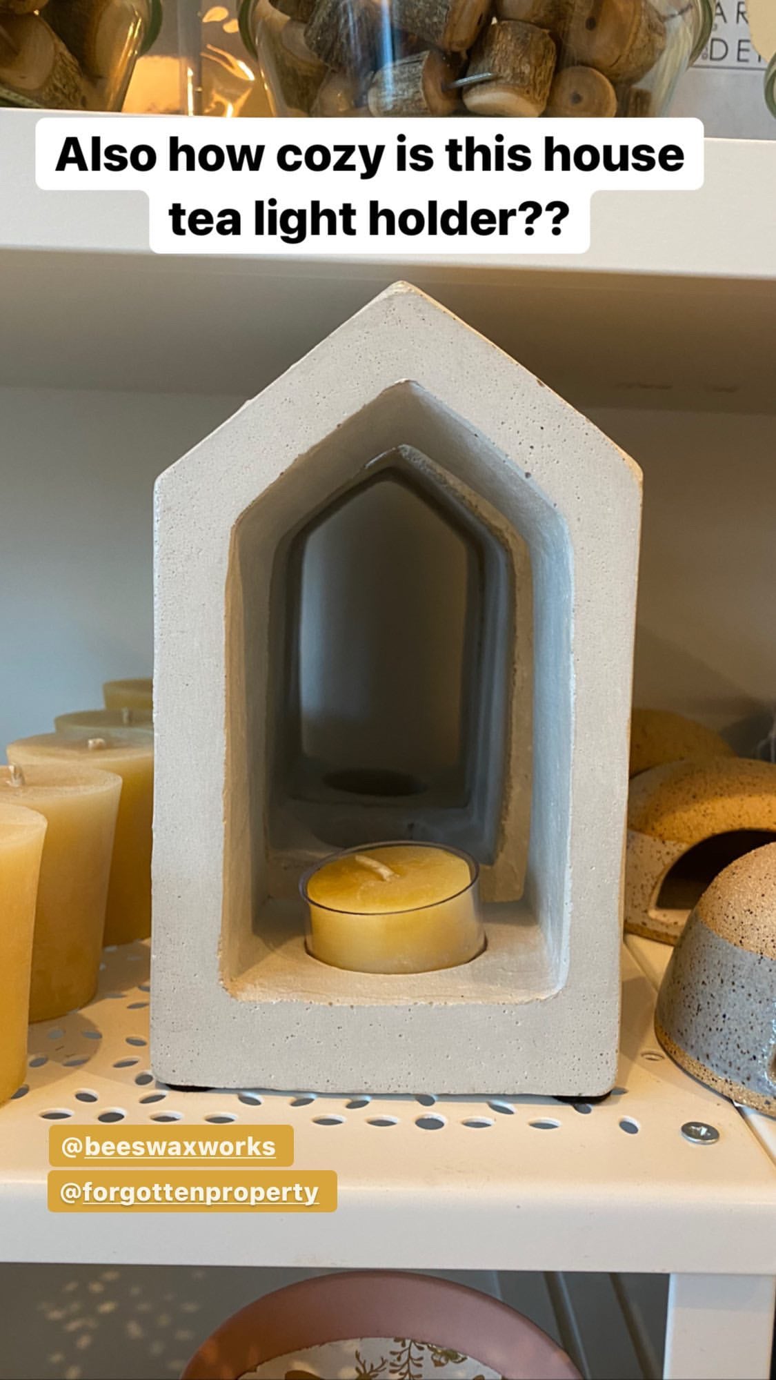 Forgotten Property - Tealight Candle Holder