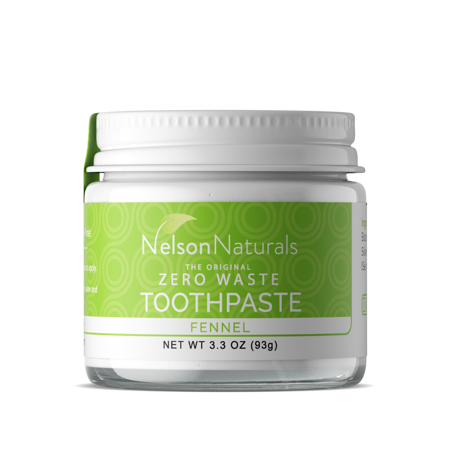Nelson Naturals - Toothpaste 93g (3.3 oz)