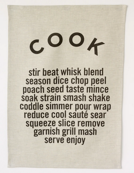 Studiopatro - COOK Tea Towel