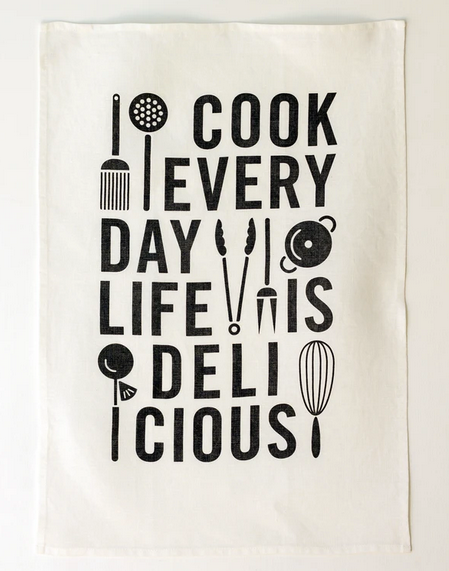 Studiopatro - Delicious Life Tea Towel