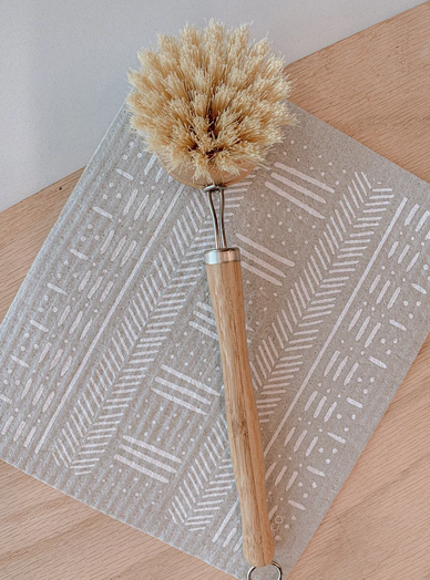Casa Agave - Long Handle Dish Brush and Replacement Head