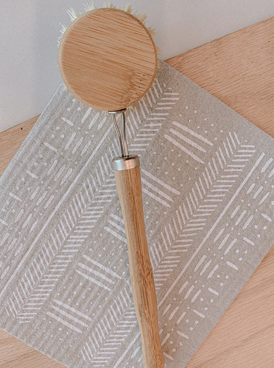 Casa Agave - Long Handle Dish Brush and Replacement Head