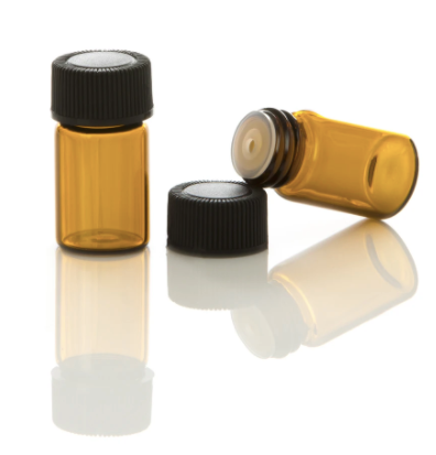 Jar Bar™ Refillery - Amber Vials with orifice reducer