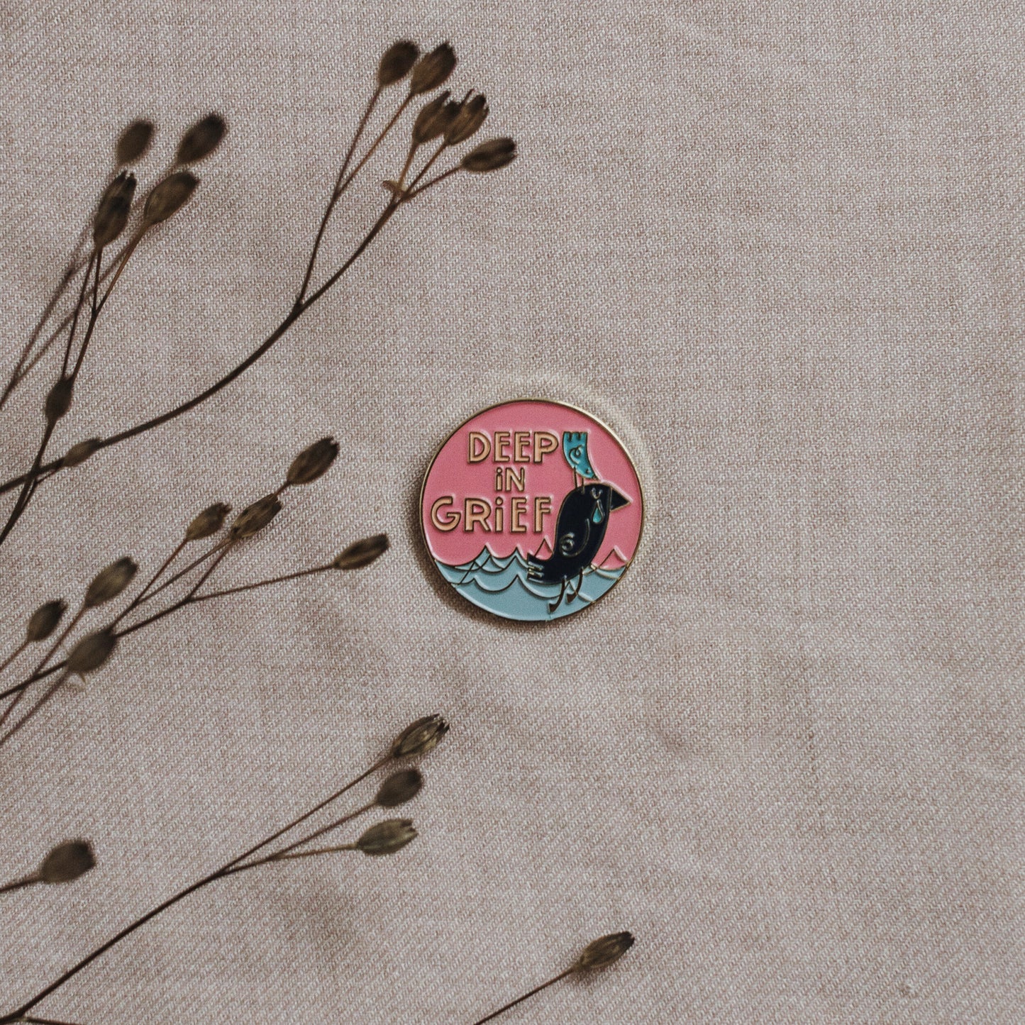 Katie Jameson - Grieving Pin