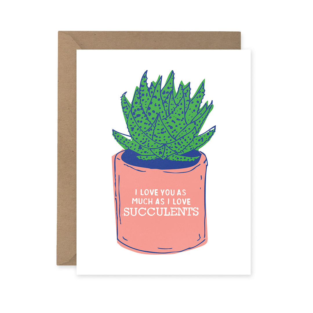 Sparkplug Creative - I Love You As Much As I Love...Card