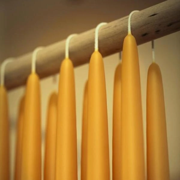 Bees Wax Works - Beeswax Taper Candles