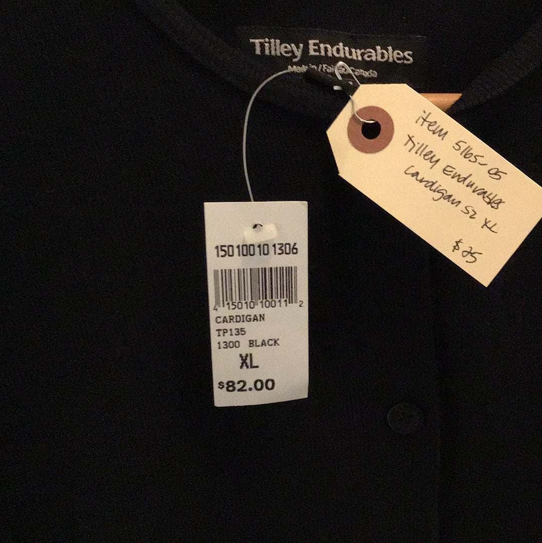 Consignment - 5156-05 Tilley Endurables cardigan Sz XL
