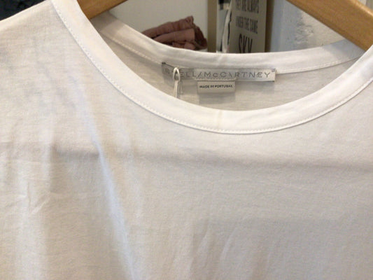 Consignment 7805-43	StellaMcCartney. White t-shirt. Sz. 40