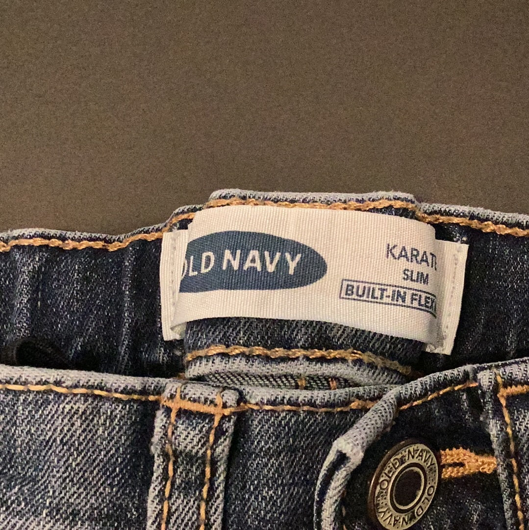 Consignment 6087-14 Old Navy Karate slim jeans sz 6 slim