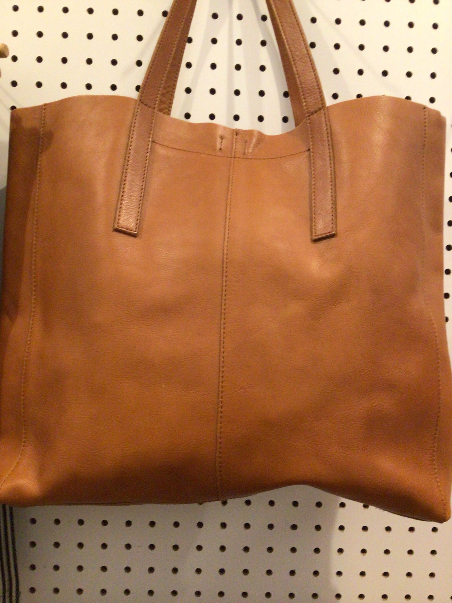 Consignment - 4214-2 Lucky Brand brown leather bag