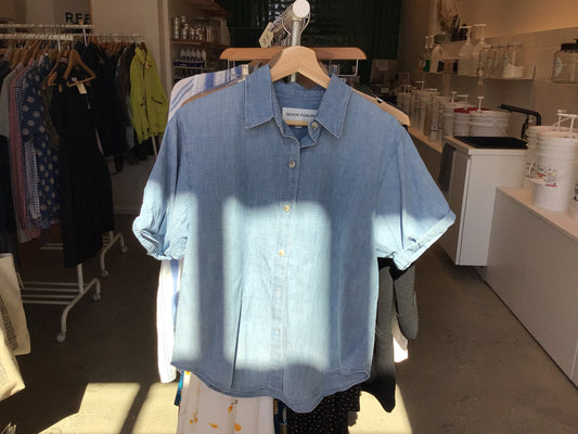 Consignment 2513-16	Denim forum shirt sz XXS