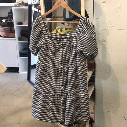 Consignment 7128-01 Zara gingham dress sz M