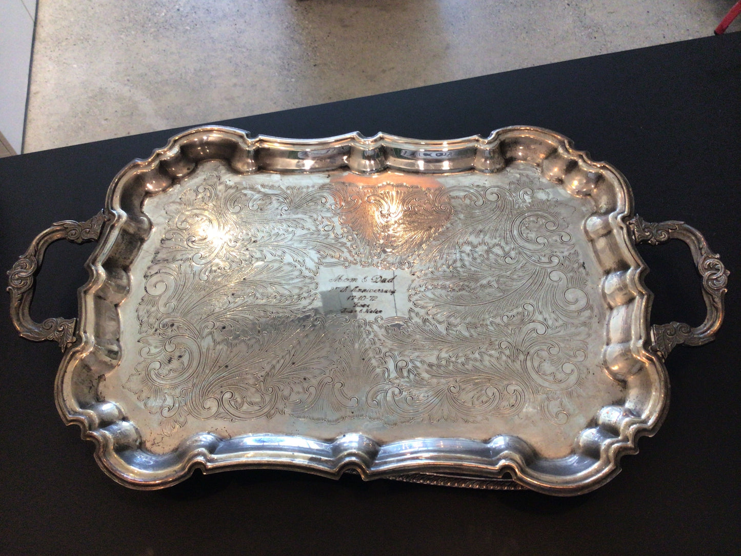 Silver tray 5