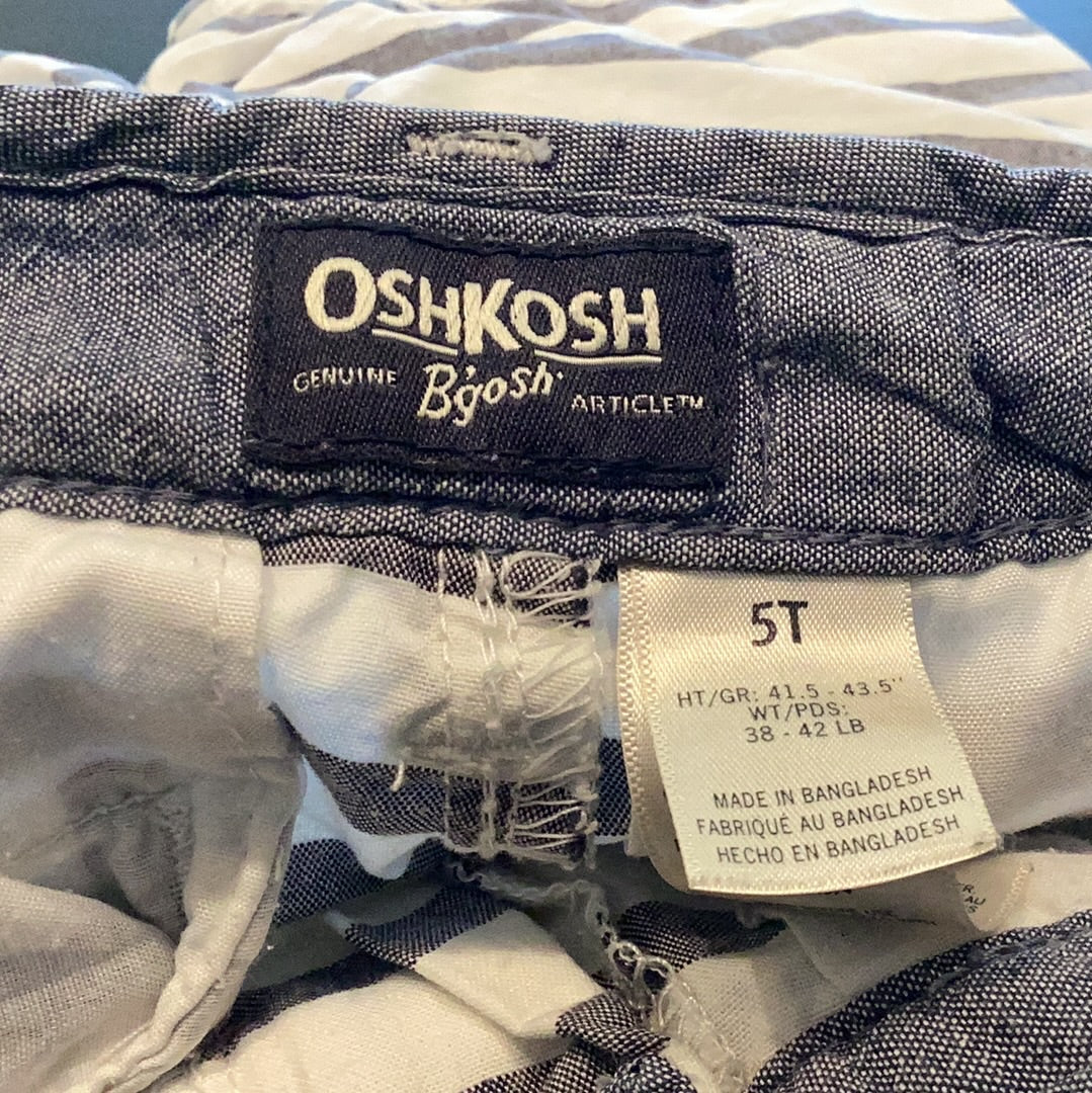 Consignment 6087-3 OshKosh striped shorts sz 5T