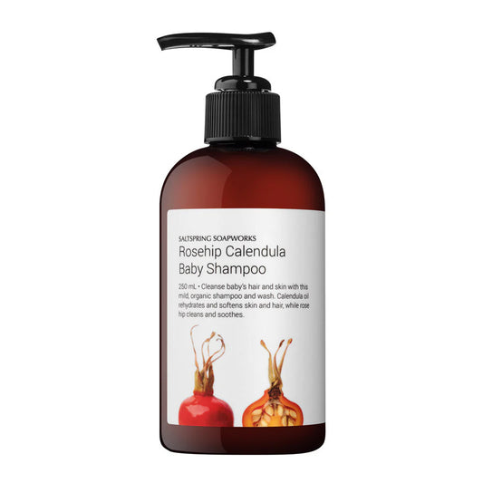 Saltspring Soapworks - 4L Baby Shampoo - Rosehip Calendula