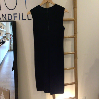 Consignment 4314-67 Vince, black sleeveless dress. Size S.