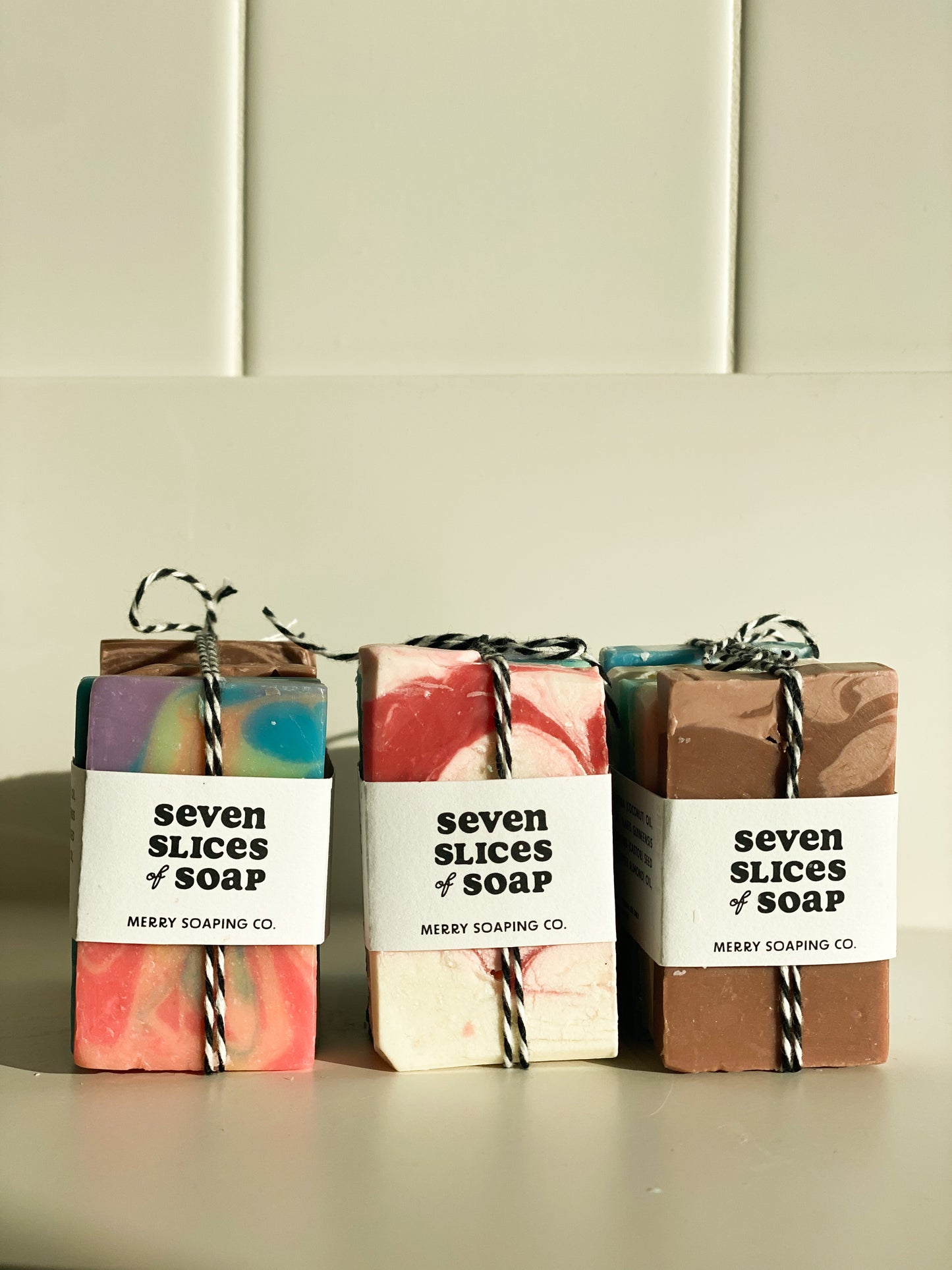 Merry Soaping Co - Seven Slices of Soap - Bar Soaps