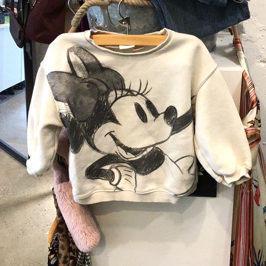 Consignment 9087-36 Zara Disney Longsleeve sz 4-5 y