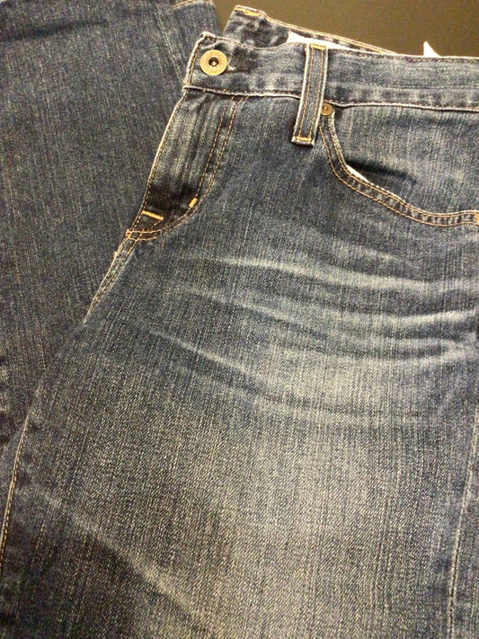 Consignment 5885-22 AG Denim Jeans. Ex-boyfriend slim. Sz 25R