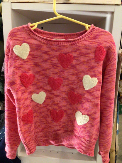 Consignment #7918-03 Hatley pink sweater. Size 5.