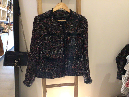 Consignment 0528-01 Serrani Italy - Chanel-inspired jacket / size 8
