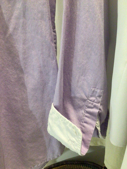 Consignment - 5885-14 Zara boyfriend fit blouse - lavender sz S