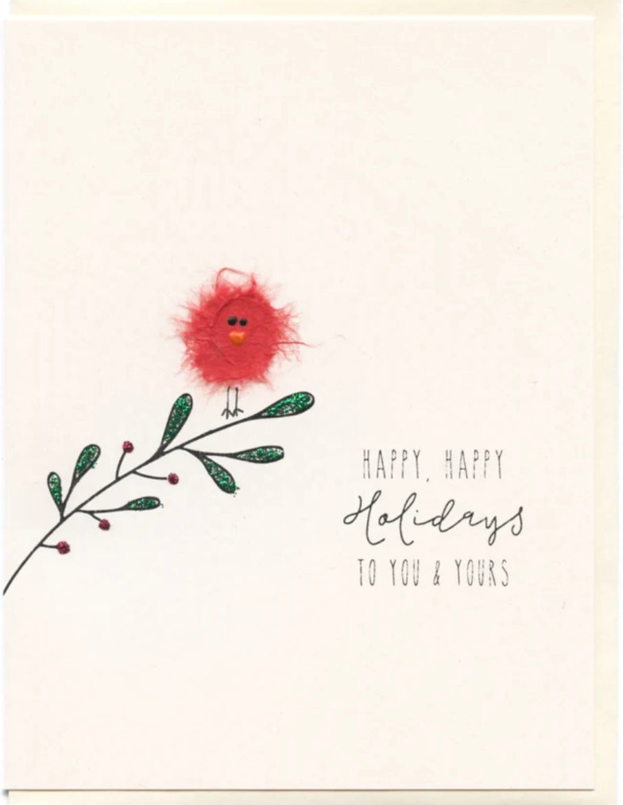Flaunt - Happy Happy Holidays To You & Yours Card