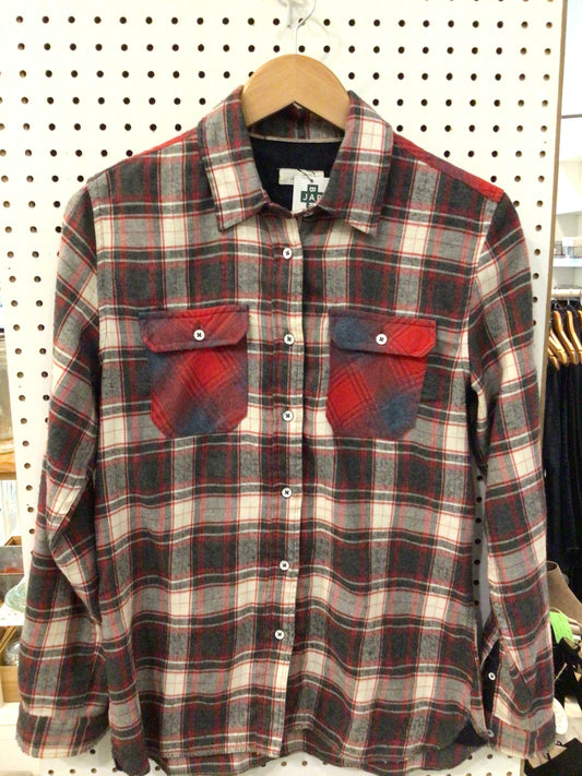 Consignment 4314-63 Red/gray chequered shirt. Size S.