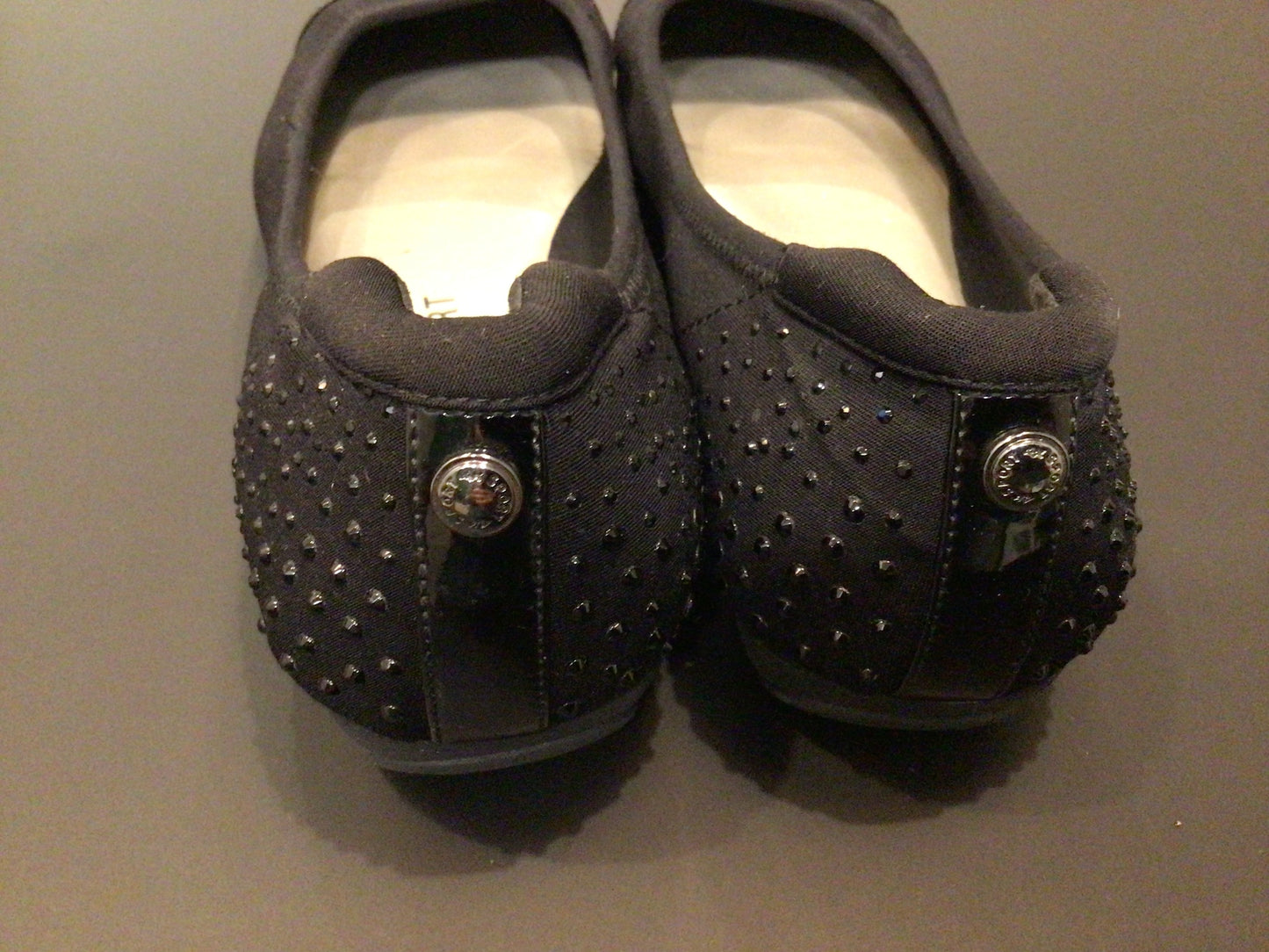 Consignment 7247-09 Anne Klein sport ballet flats. Black. Size 8M