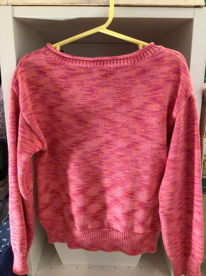 Consignment #7918-03 Hatley pink sweater. Size 5.