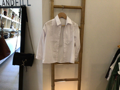 Consignment 4663-11	YuanLu. Kid. White shirt. Sz.6