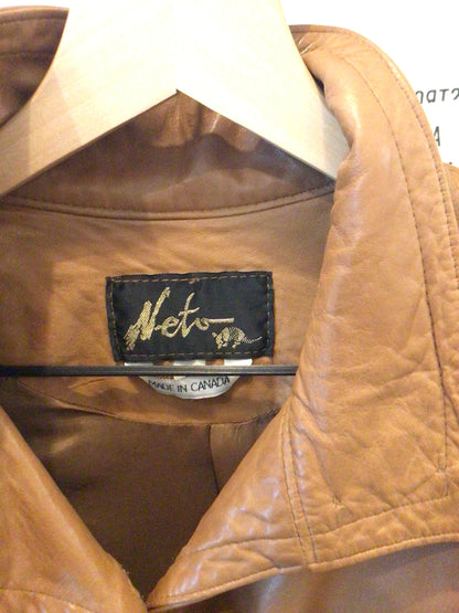 Consignment 1226-03 Neto Leather Coat
