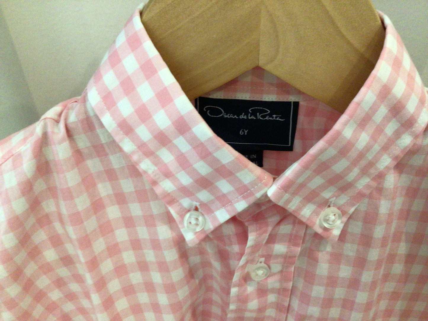 Consignment 4663-06	Dscar. Shirt. sz. 6