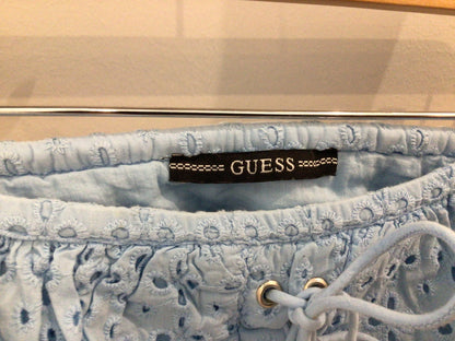 Consignment 7545-01 Guess. Blue cotton blouse. Sz. M