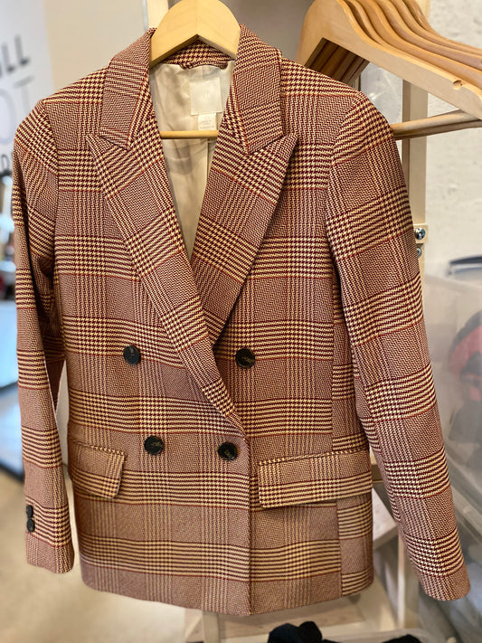 Consignment 4453-03 H&M double breasted blazer sz 4