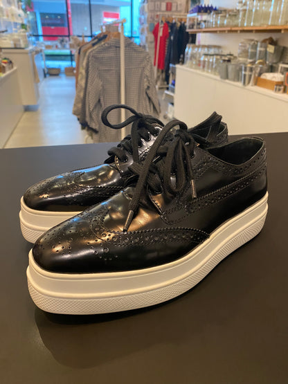 4453-06 Prada platform brogues sz 35