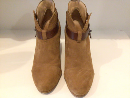 Consignment - 8880-3 Rag & Bone brown ankle boots sz 39