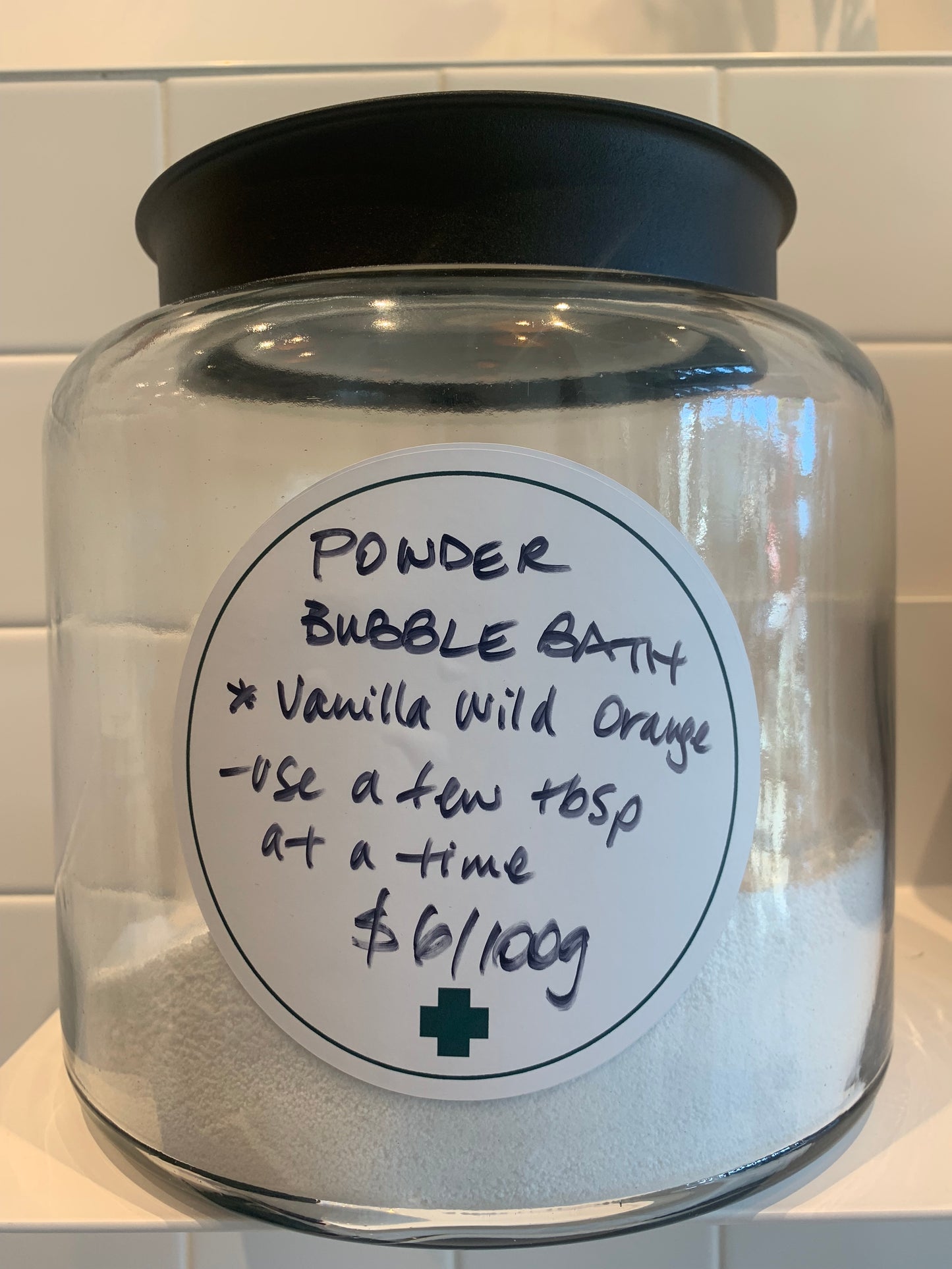 Jar Bar Refillery - Powder Bubble Bath Refill / 100g
