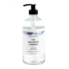 The Unscented Company - Hand Soap 465ml (glass bottle)