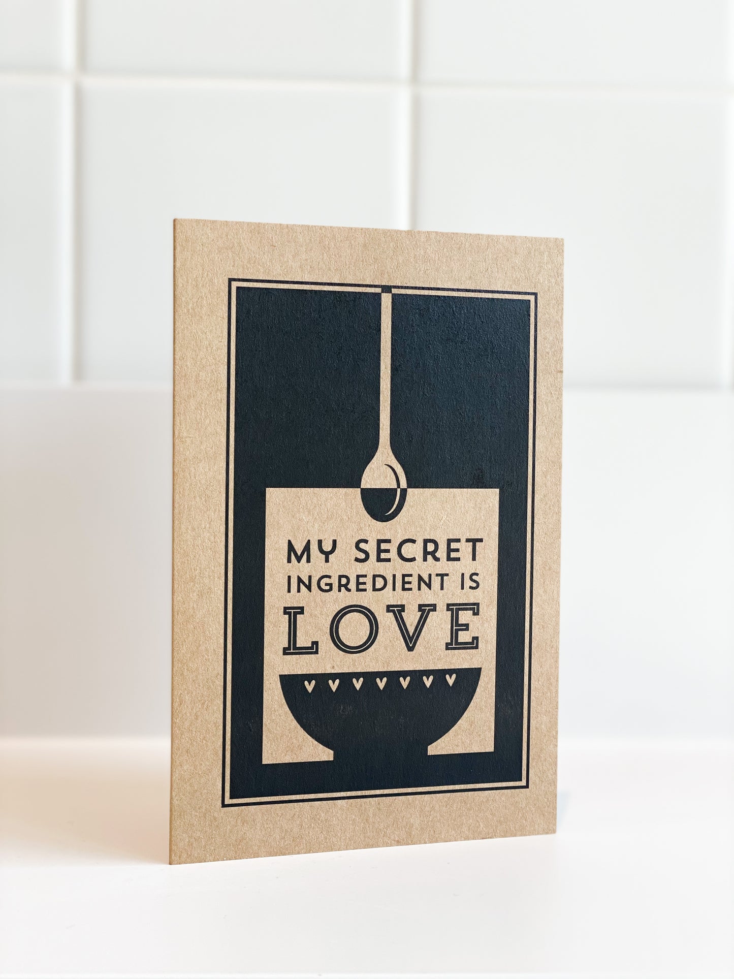 FATT - My Secret Ingredient Is Love Card