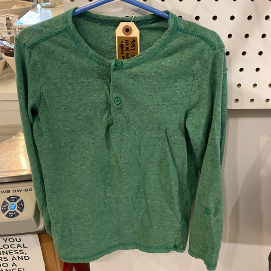 Consignment 6087-19 H&M green Henley approx sz 6-8