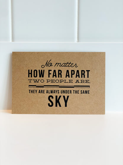 This Land - Same Sky Postcard